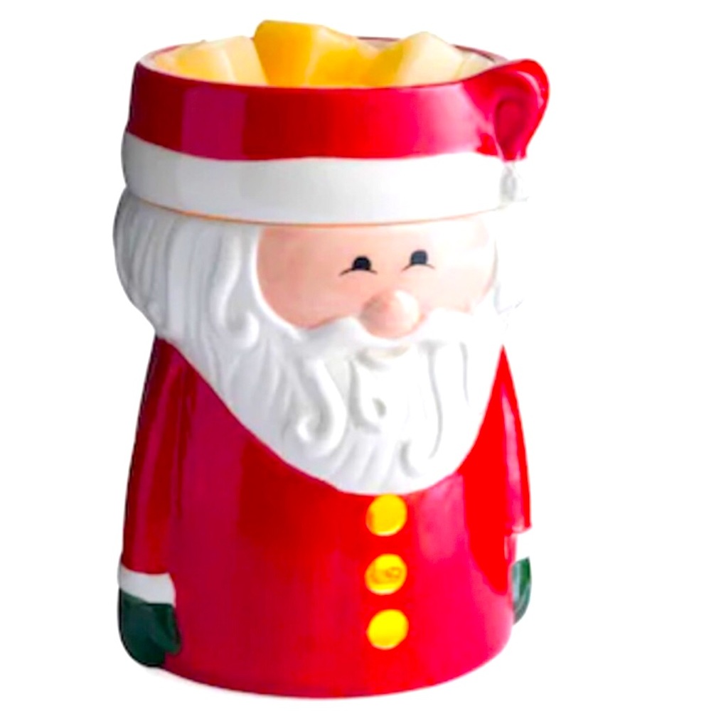 SOLD Christmas Santa wax warmer. Comes with free wax bar